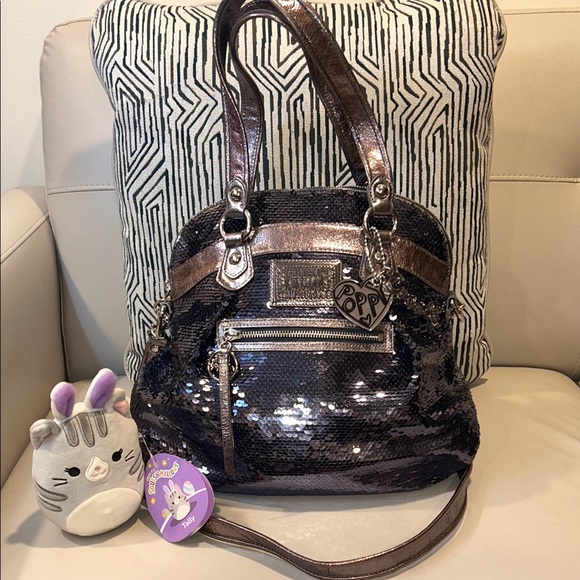 Coach Handbags - Coach Poppy Spotlight Sequins Shoulder Bag